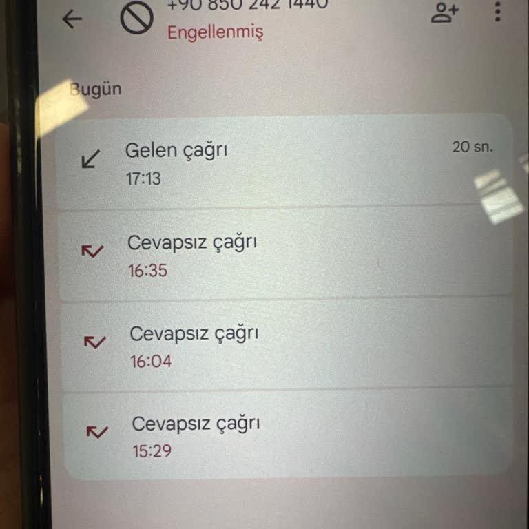 08502421440 Kombi Bakım Hizmeti Gibi Görünerek Yapılan Kişisel Veri Toplama Çabası