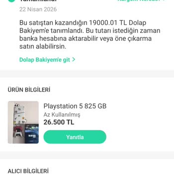 Dolap Üzerinden Satış Ödememin Bir Hafta Boyunca Tutulması