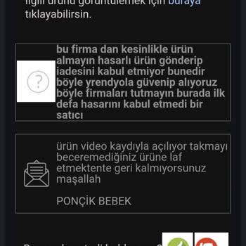 Kapanmayan Kapaklar Ve Saygısız Satıcı Nedeniyle İade Reddi