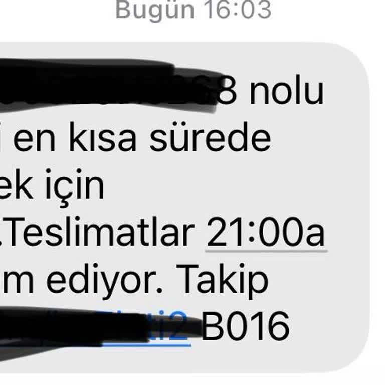 Zamanında Gelmeyen Kargo Ve Yetersiz Müşteri Hizmeti