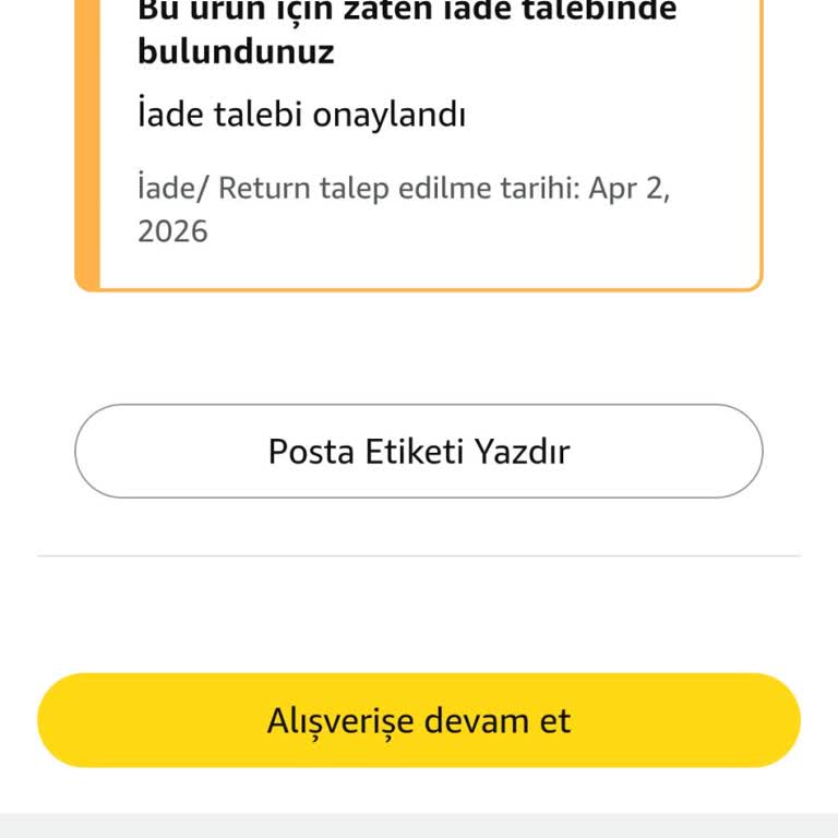 599,99 TL İade İşleminin Gecikmesi Ve Açıklama Talebi