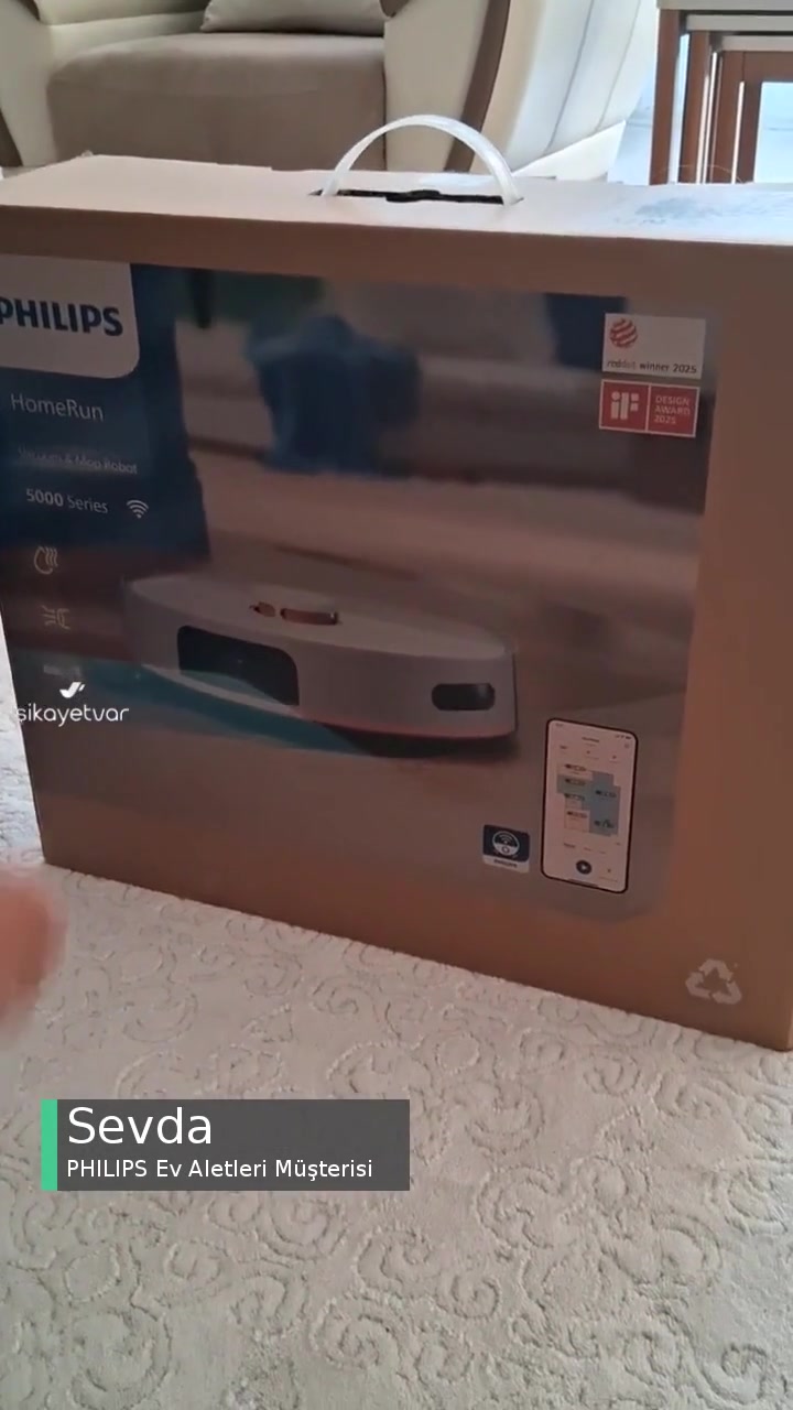 Philips Homerun 5000 Serisi Robot Süpürge Sıkıntılı! videonun kapak resmi