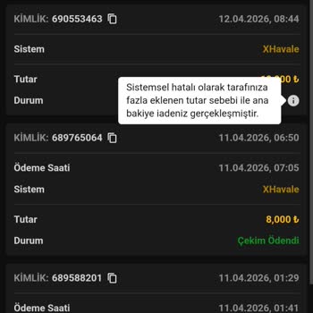 Royalbet'te Çift Yansıtılan Yatırım Sonrası Çekim Reddedildi