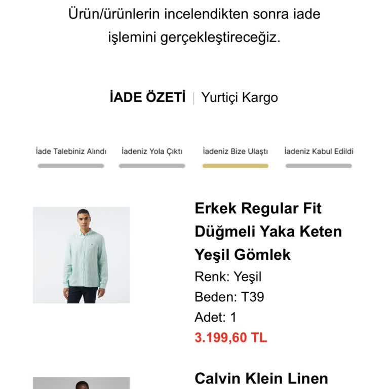 İade İşlemi Gecikmesi Ve Müşteri Hizmetlerinin Oyalaması