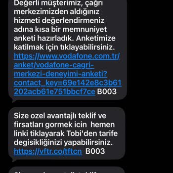İzinsiz SMS Ve E-posta Gönderimi Ve Müşteri Hizmetleri Kesintisi