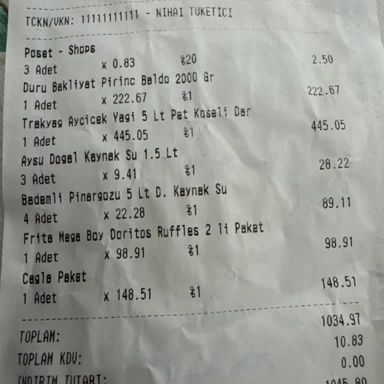 İyas Alışveriş Merkezleri Yanlış Ürün Gönderilmesi