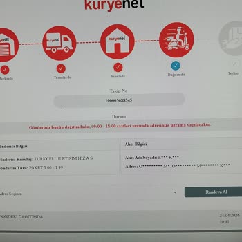 Ürün Dağıtımda Kalıyor, Kuryenet Bilgisiz, Turkcell İletişim Kuramıyor