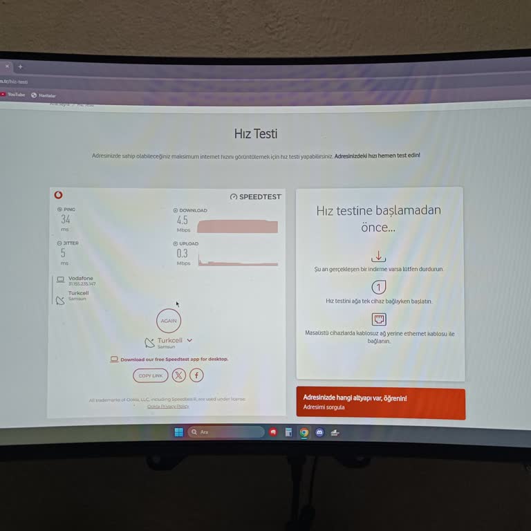 Taahhüt Edilen 35 Mbps Hızı Sağlanmadı, Yayıncılık İçin 5 Mbps İnternet Sorunu