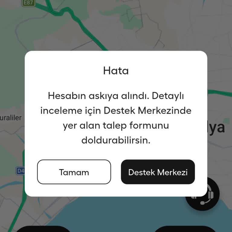 Hesabımı Kapatamıyor Ve Destek Alamıyorum