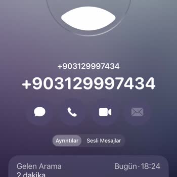 03129997434 Tarafından Aranma