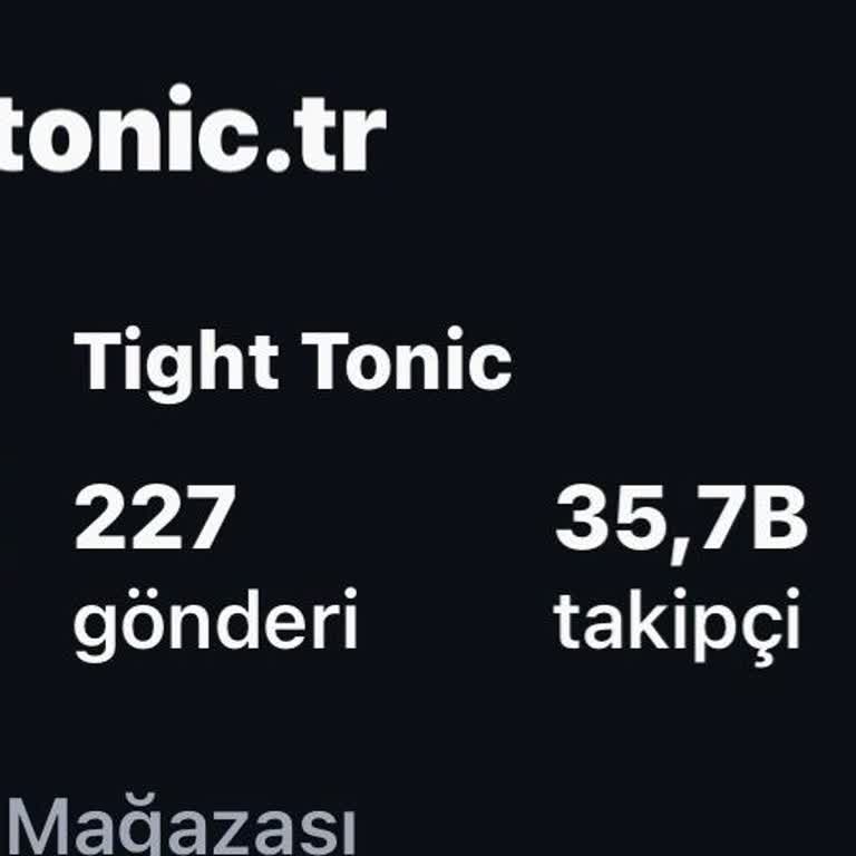 Tight Tonic Kargoya Verilmeyen Sipariş Ve Yanıltıcı Instagram Reklamı