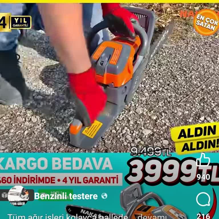 Okan Mesa Orman Ürünleri Yanıltıcı Reklam Ve Yanlış Testere Gönderimi