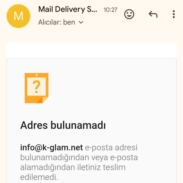K-Glam Kozmetik Tarafıma Herhangi Bir Bilgilendirme Yapılmadı