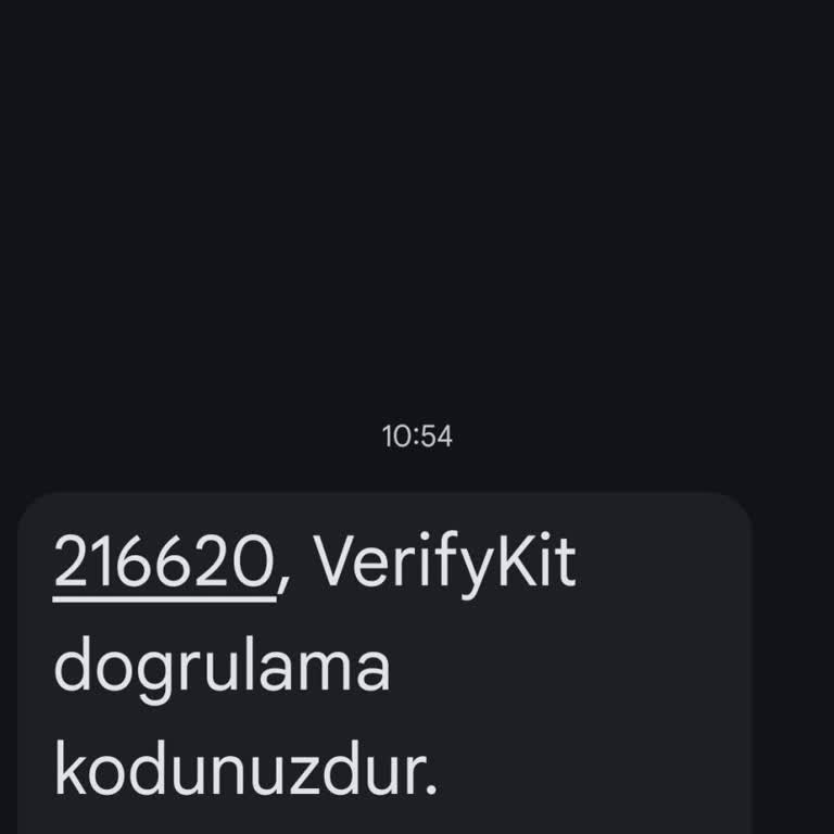 İzinsiz Verifykit SMS’i: Telefon Numaramın Güvenliği Tehlikede
