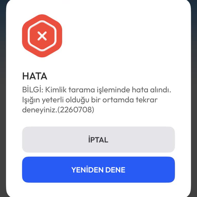 İşCep Uygulamasında Kimlik Doğrulama Hatası Ve Şubeye Gitmeden Çözüm İsteği