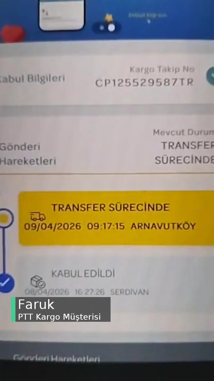 Uluslararası PTT Kargo'dan Şikayetim Var videonun kapak resmi