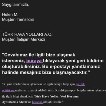 İsim Değişikliği Yapılamadı, Yeni Bilet Almak Zorunda Kaldım