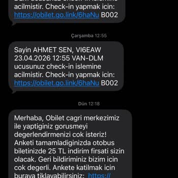 İsim Değişikliği Yapılamadı, Yeni Bilet Almak Zorunda Kaldım