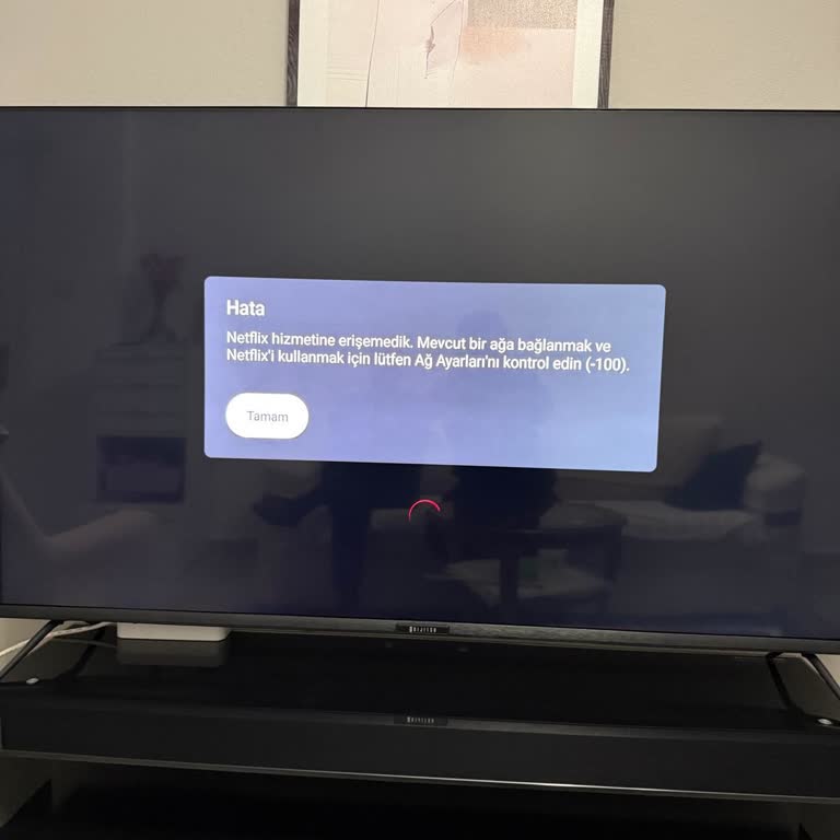 Netflix Uygulaması TV'de Açılmıyor Ve Servis Çözüm Sunamıyor