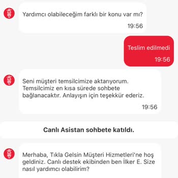 Teslim Edilmediği Görünen Sipariş İçin İade Ve Özür Talebi