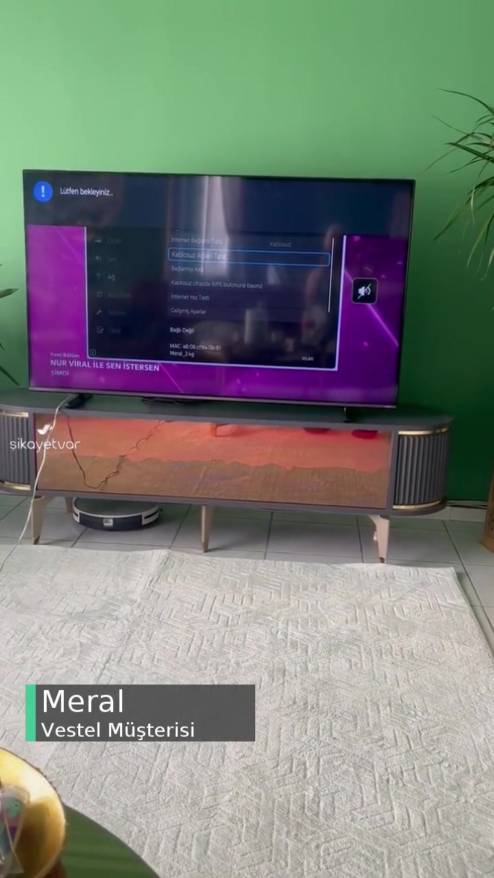 Vestel Televizyon Wi-Fi Sorunu! videonun kapak resmi