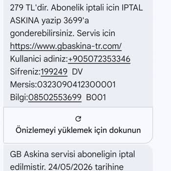 Türk Telekom'dan İzinsiz GB Aşkına Aboneliği Ve 279 TL Ücret İtirazı