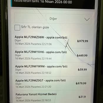 Vodafone Mobil Ödemede Yetkisiz 2730 TL İşlem Ve İade Talebi