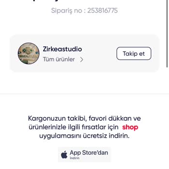 @Zirkeastudio Ödeme Yaptım, Ürün Gönderilmedi, İade Talep Ediyorum
