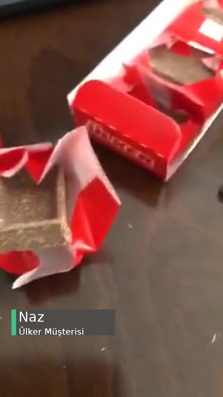 Ülker Bozuk Çikolata Sattın! videonun kapak resmi