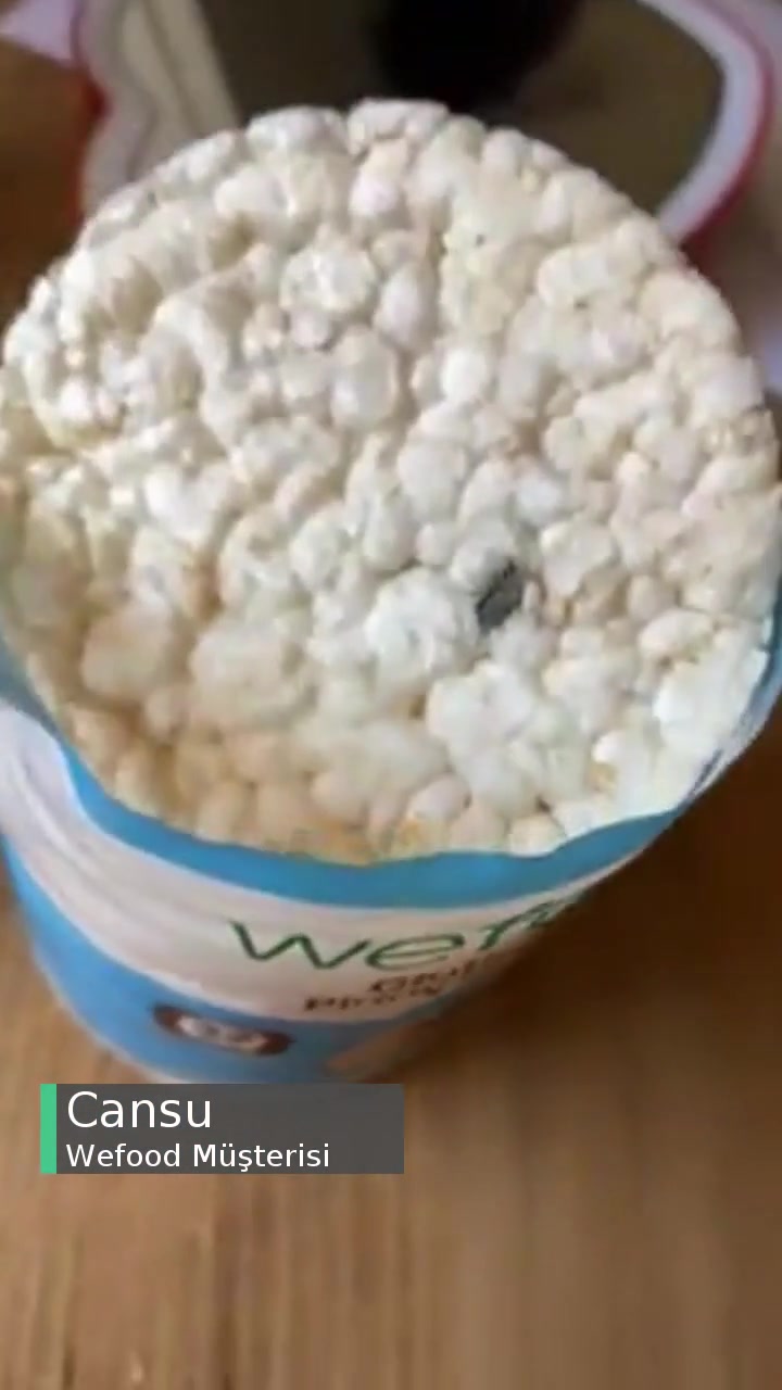 Wefood Ürününden Yabancı Cisim Çıktı videonun kapak resmi