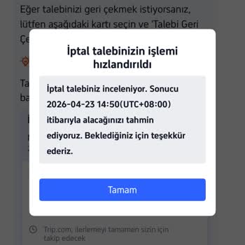 Trip.com Temsilcilerinin Çelişkili Bilgileri Nedeniyle Uçuş Kaçırıldı Ve Tam İade Talebi