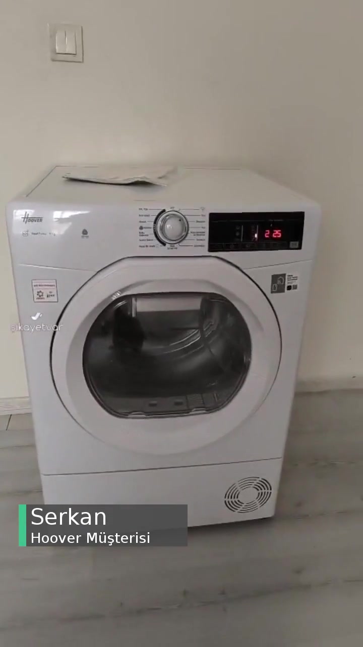 Hoover Çamaşır Kurutma Makinesi Sorunu videonun kapak resmi