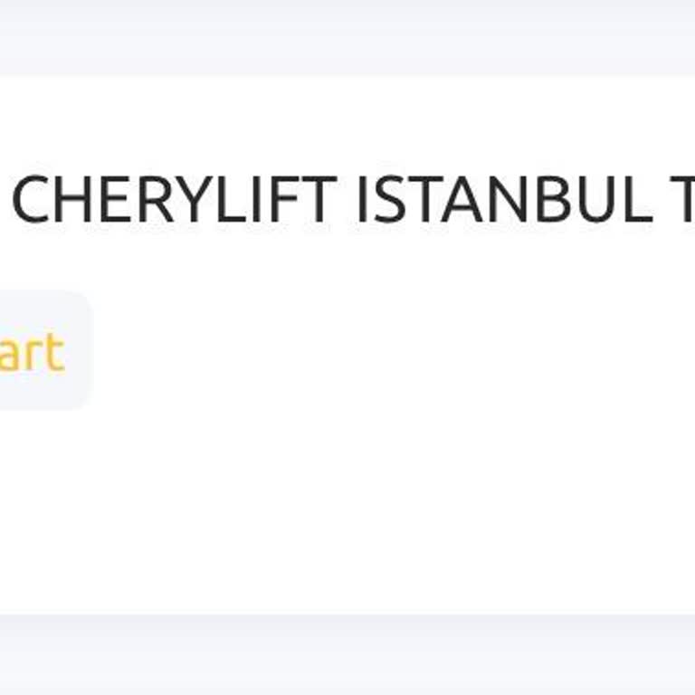 Cherry Lift'ten Ürün Gönderilmedi Ve İletişim Engellendi, İade Talebi