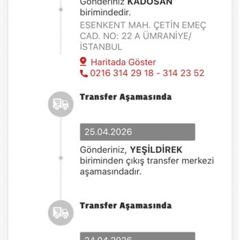 DHL ECommerce Kadosan Şubesi Teslimat Yapmadı Ve Müşteriyi Bilgilendirmedi