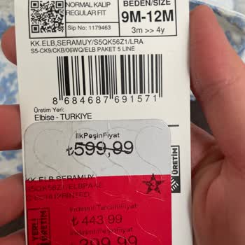 Online Satın Alınan Elbiselerde Fiyat Farkı İadesi Talebi