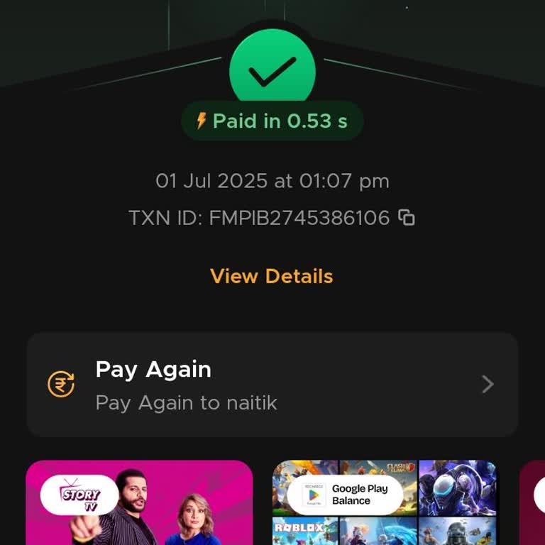 FamPay Wrong Transfer of 500 to Unknown User Needs Refund