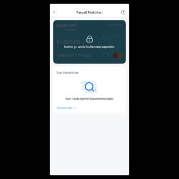 Paycell Kartım Yanlış Doğrulama Nedeniyle Kapandı, 1500 TL Bakiyeye Erişemiyorum