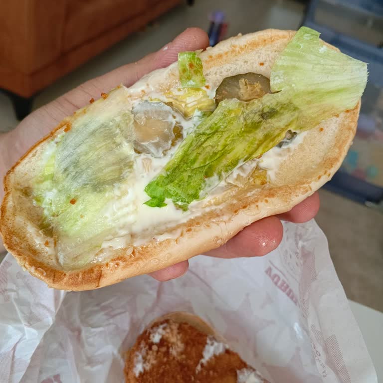 Saloon Burger Salon Burger Pendik Şubesinde Çürük Marul Ve Çözüm Bulunamaması