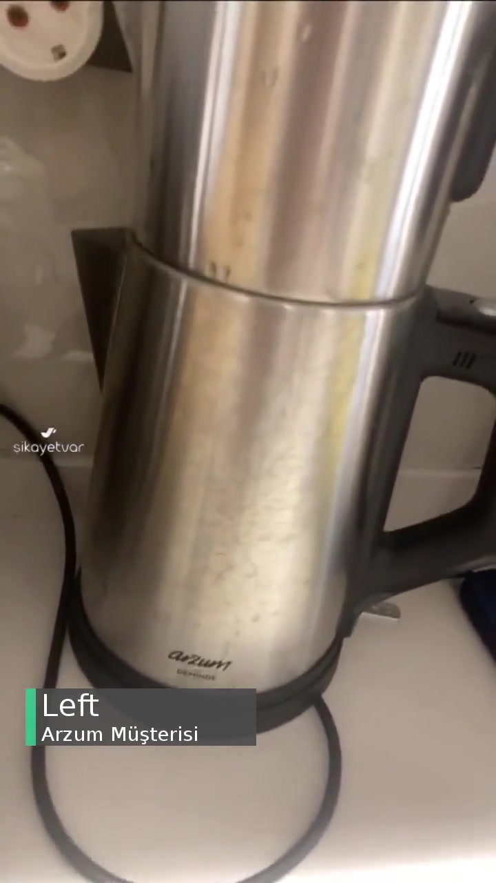 Arzum Çay Makinesinin Dışı Deforme Oldu! videonun kapak resmi