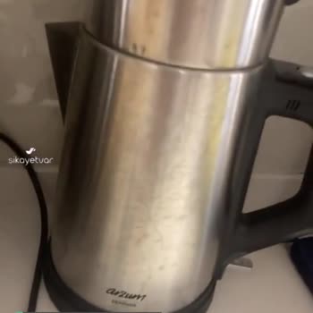 Arzum Çay Makinesinin Dışı Deforme Oldu!
