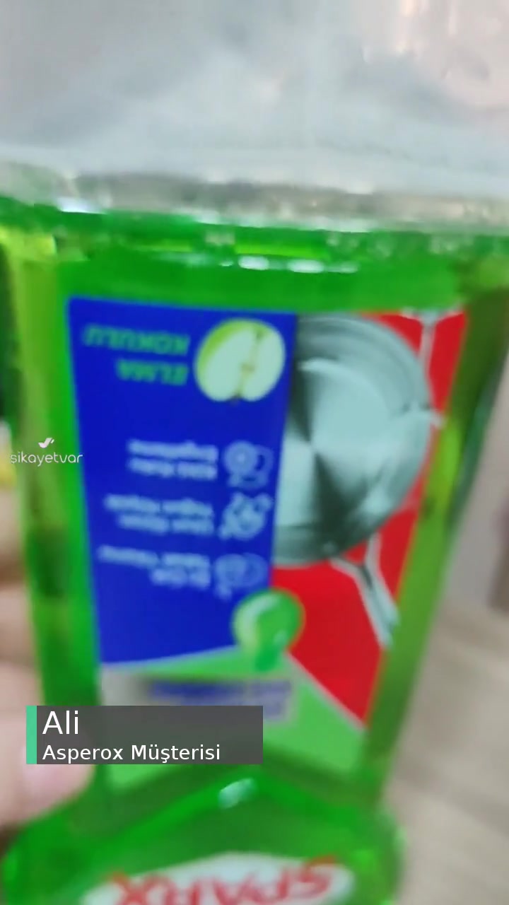 Asperox Bulaşık Deterjanı Kutu Sorunu videonun kapak resmi