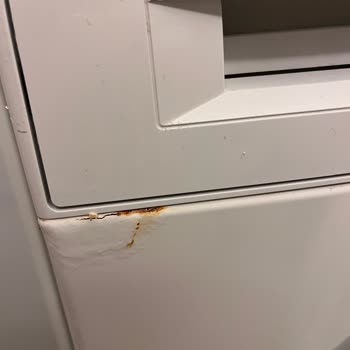 Bosch Çamaşır Makinesinde Kası Aşırı Paslanma Ve Dökülme