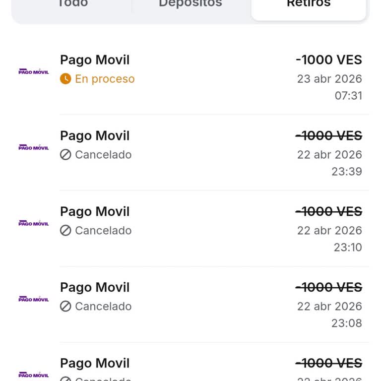 1Win, retiro de dinero no acreditado en cuenta, solicito solución urgente