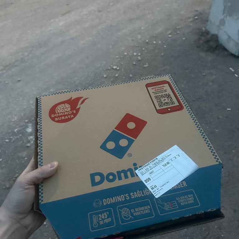 Domino’s Gültepe Şubesinde Erken “Teslim Edildi” Bildirimi Ve Soğuk Pizza Şikayeti