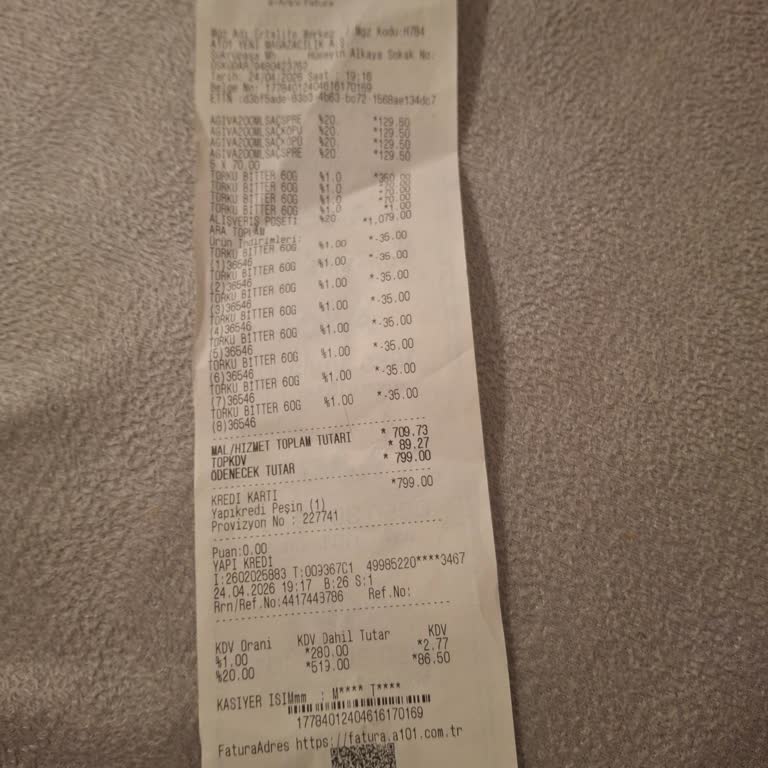 A101’te Yanıltıcı Ürün Etiketlemesi ve Müşteri Hizmetleri Sorunu