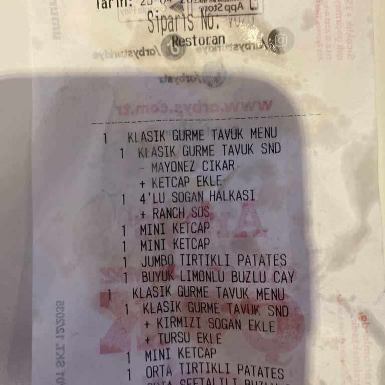 Arby's'de Alerji Riski Ve Kaba Personel Davranışı
