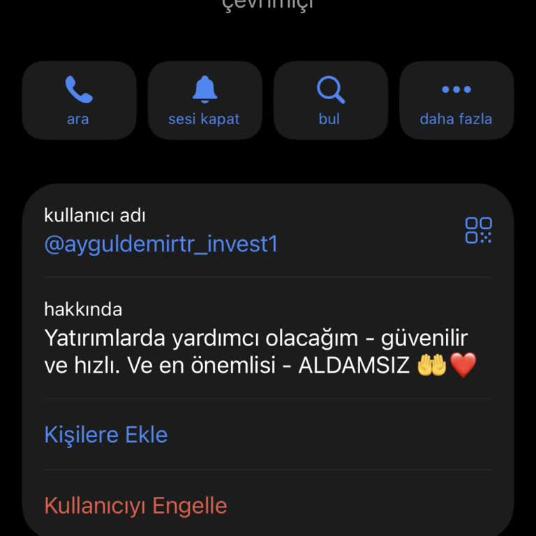 Telegram'da Yatırım Sözleşmesi Aldatması Ve 2.500 TL İade Talebi