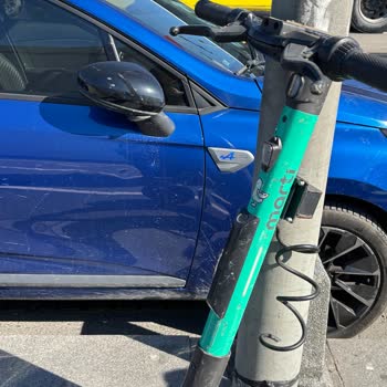 Martı Scooter Bağlama Sırasında Aracımda Oluşan Ciddi Hasar