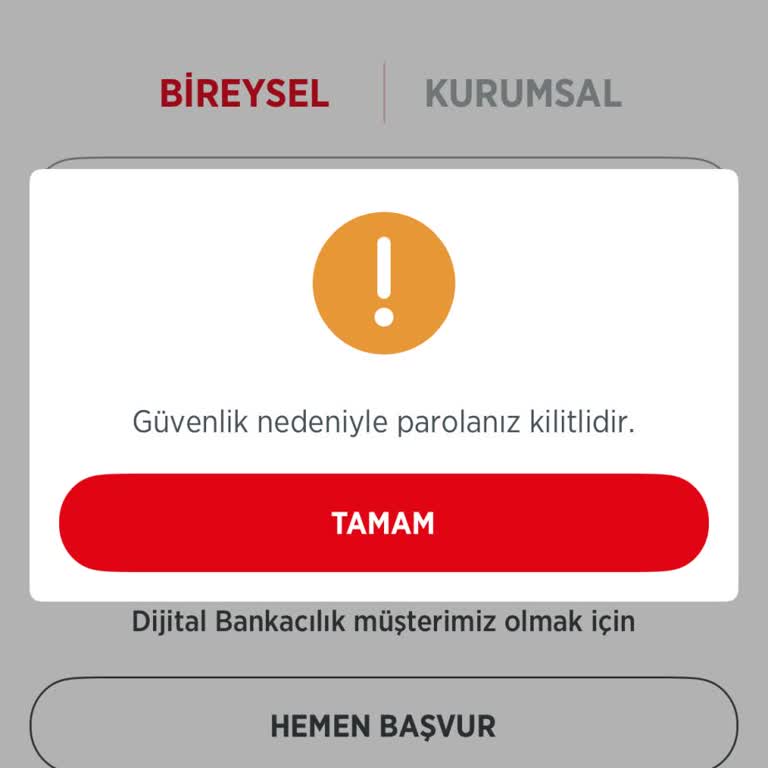 Ziraat Bank Mobile App Blocked for Security Reasons Cannot Access Account