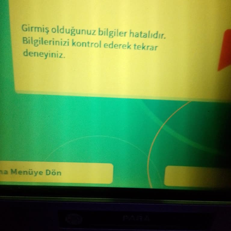 TOKİ İade Parası Transferinde ATM Ve Online Hata Sorunu